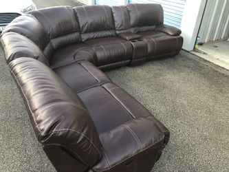 Power Reclining Sectional Couch