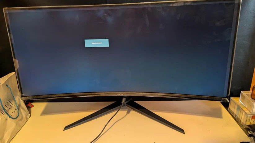 Acer XZ342CU 34" Curved Gaming Monitor – UltraWide 144Hz WQHD LED Display