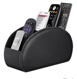 Black Faux Leather Organizer