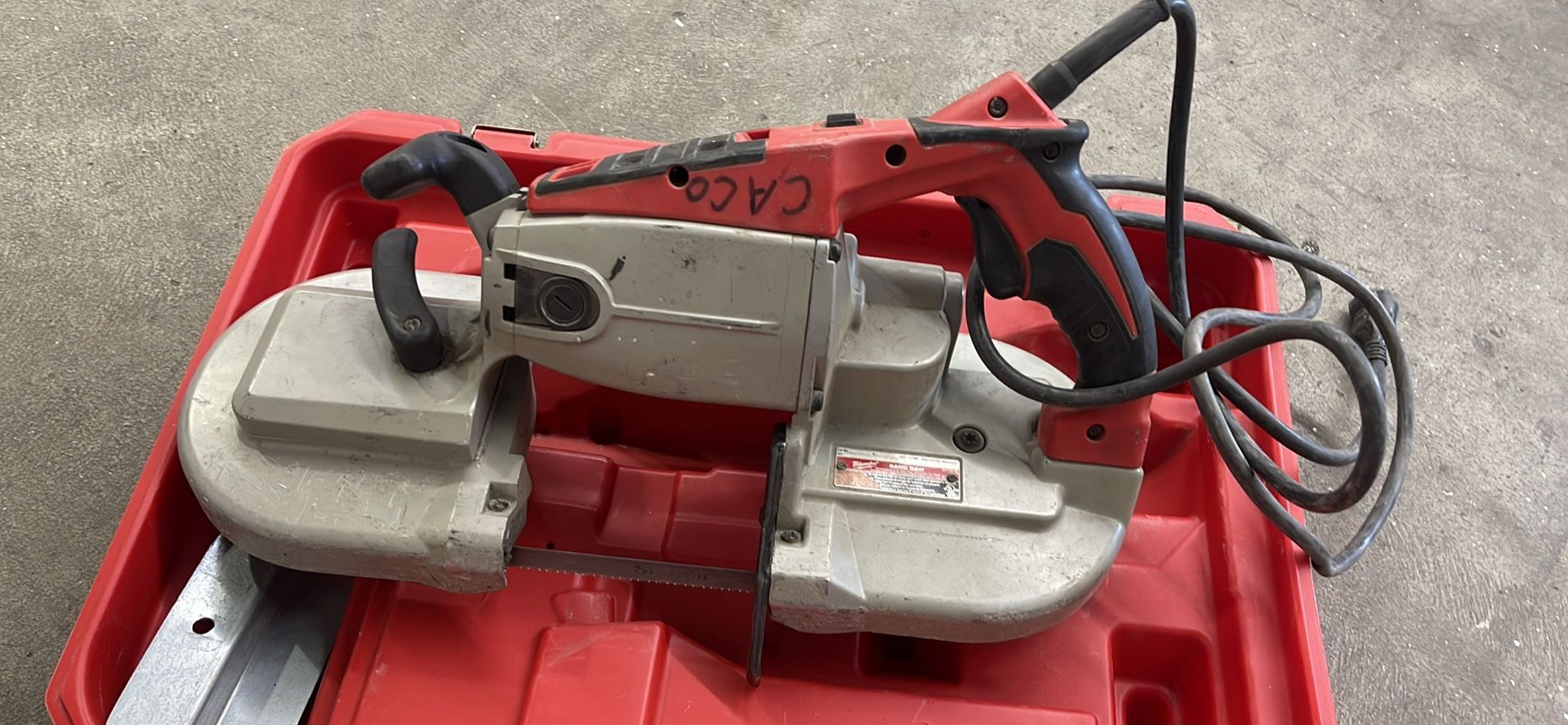 Milwaukee Porta Band Saw