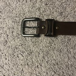 Aeropostale Dark Brown Leather Belt