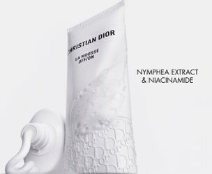 Dior face wash facial cleanser la mousse on off new AMAZING