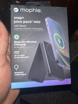 Mophie Snap Plus Juice Pack Mini With Stand Charger 