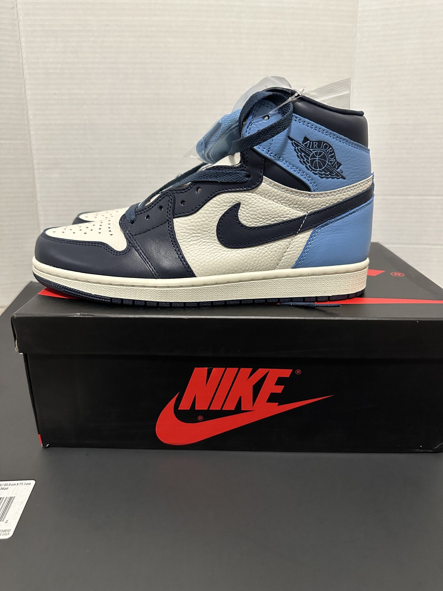 Nike Air Jordan 1 Obsedians Size 9.5