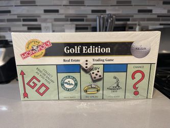 Collectible Gold Monopoly