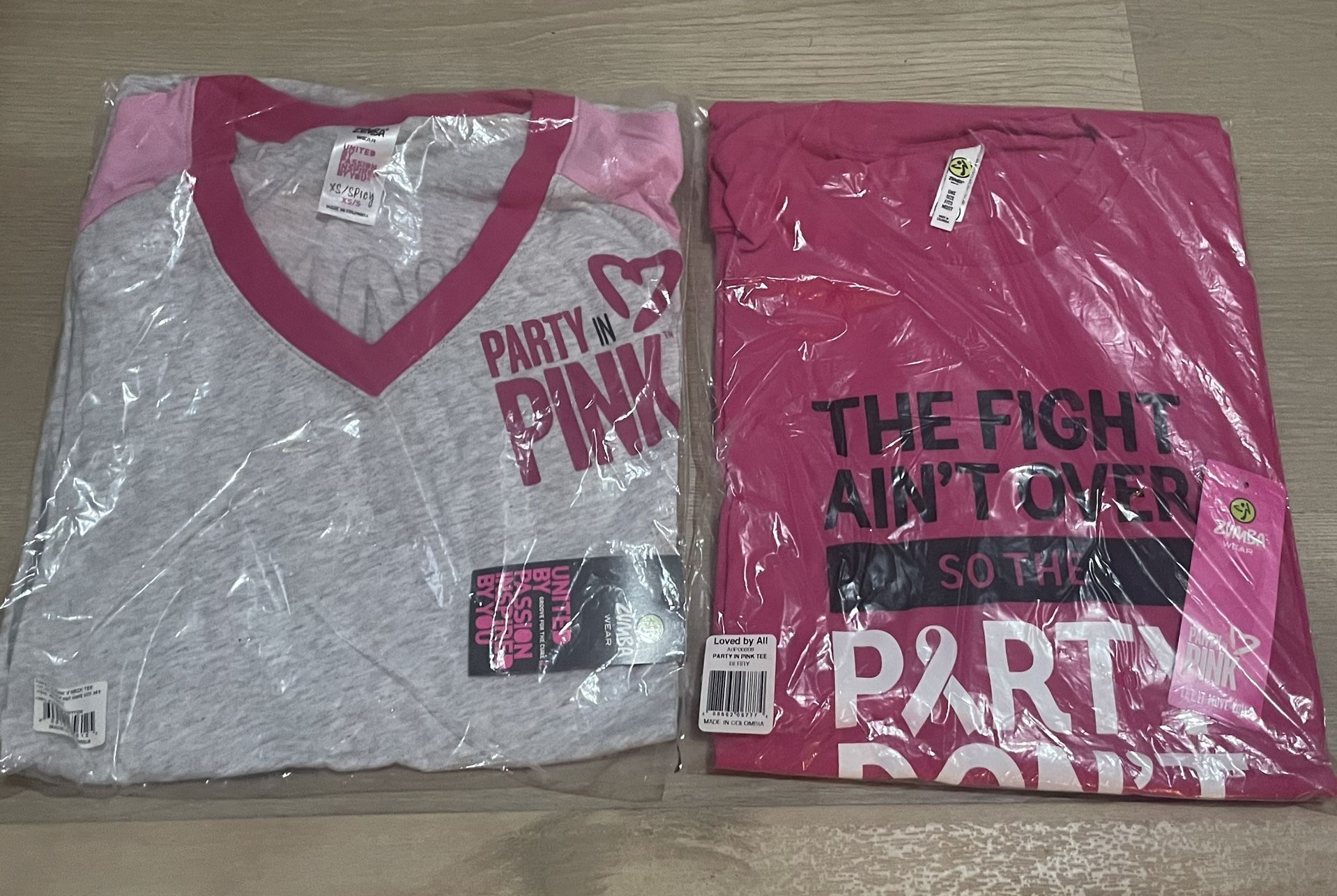 ZUMBA PINK ITEMS