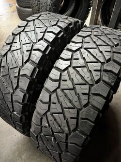 2 SEMI NEW LT 3511.50R17 Nitto Ridge Grappler tires for $300 installed and balance. 351150R17 35 11.50 17 3511.50R17 35/11.50/17 35/11.50/R17 35-11.5