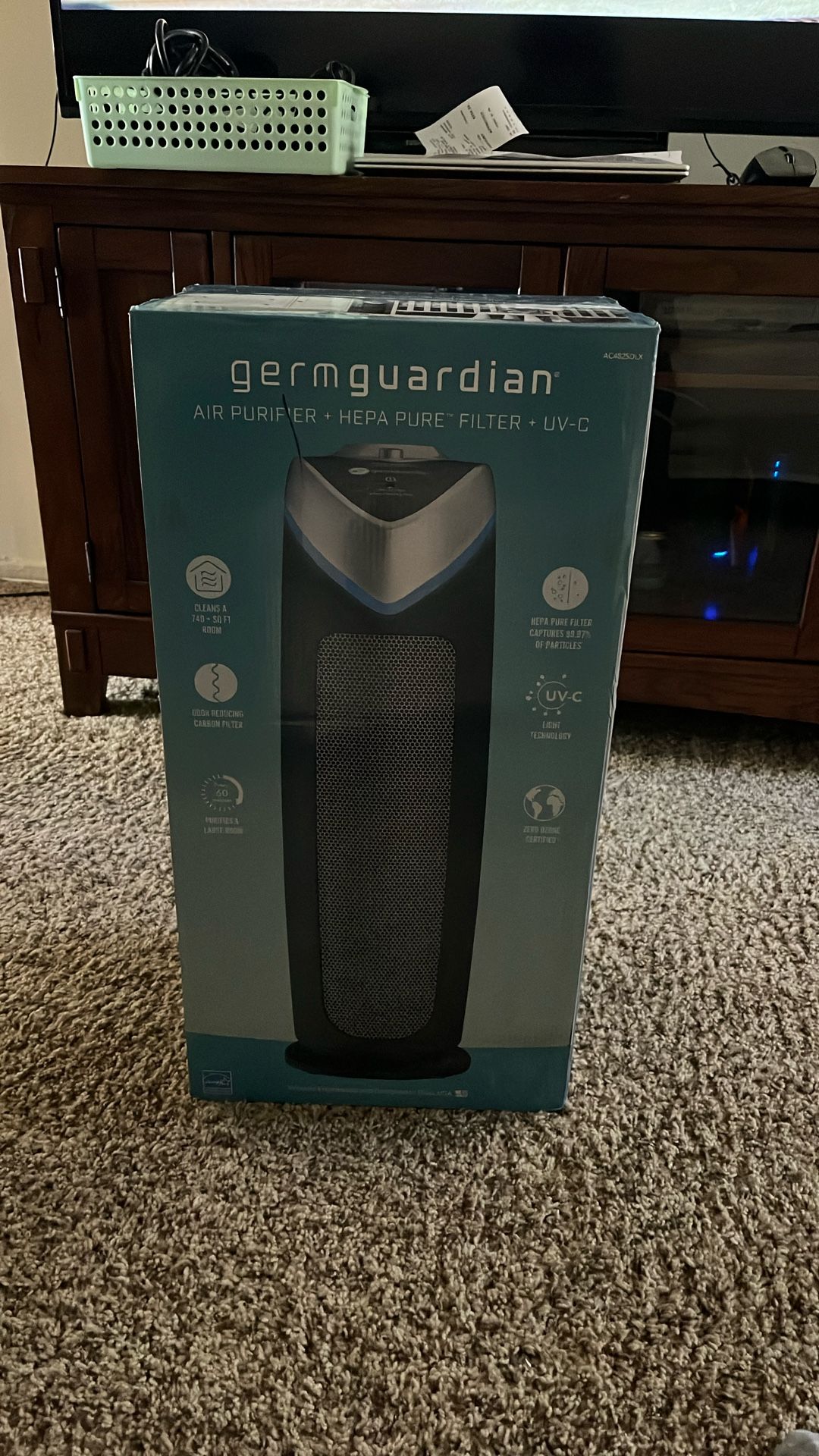 Brand New Air Purifier +Hepa Pure filter