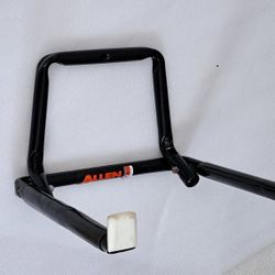 2-Bike Storage Rack Wall Mounted Allen Sports Model 201B  Black
