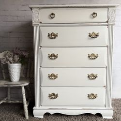 Awesome Shabby Distressed Solid Wood Dresser 