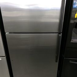 Stainless Steel Top Freezer Refrigerator