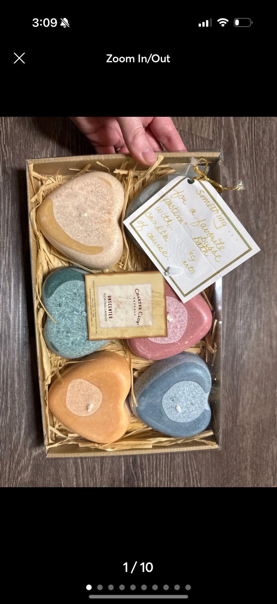 Charter Club Unscented Floating Candles