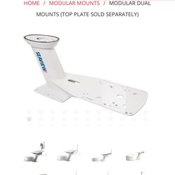 Sea View PMADM1M2 Dual Base Radar Mount 
