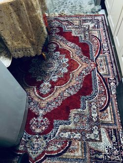 Red Oriental Area Rug