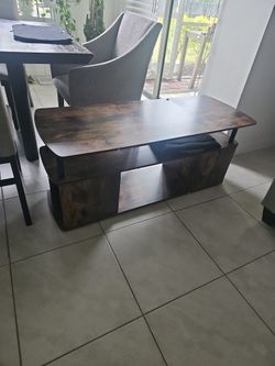 Rustic TV stand