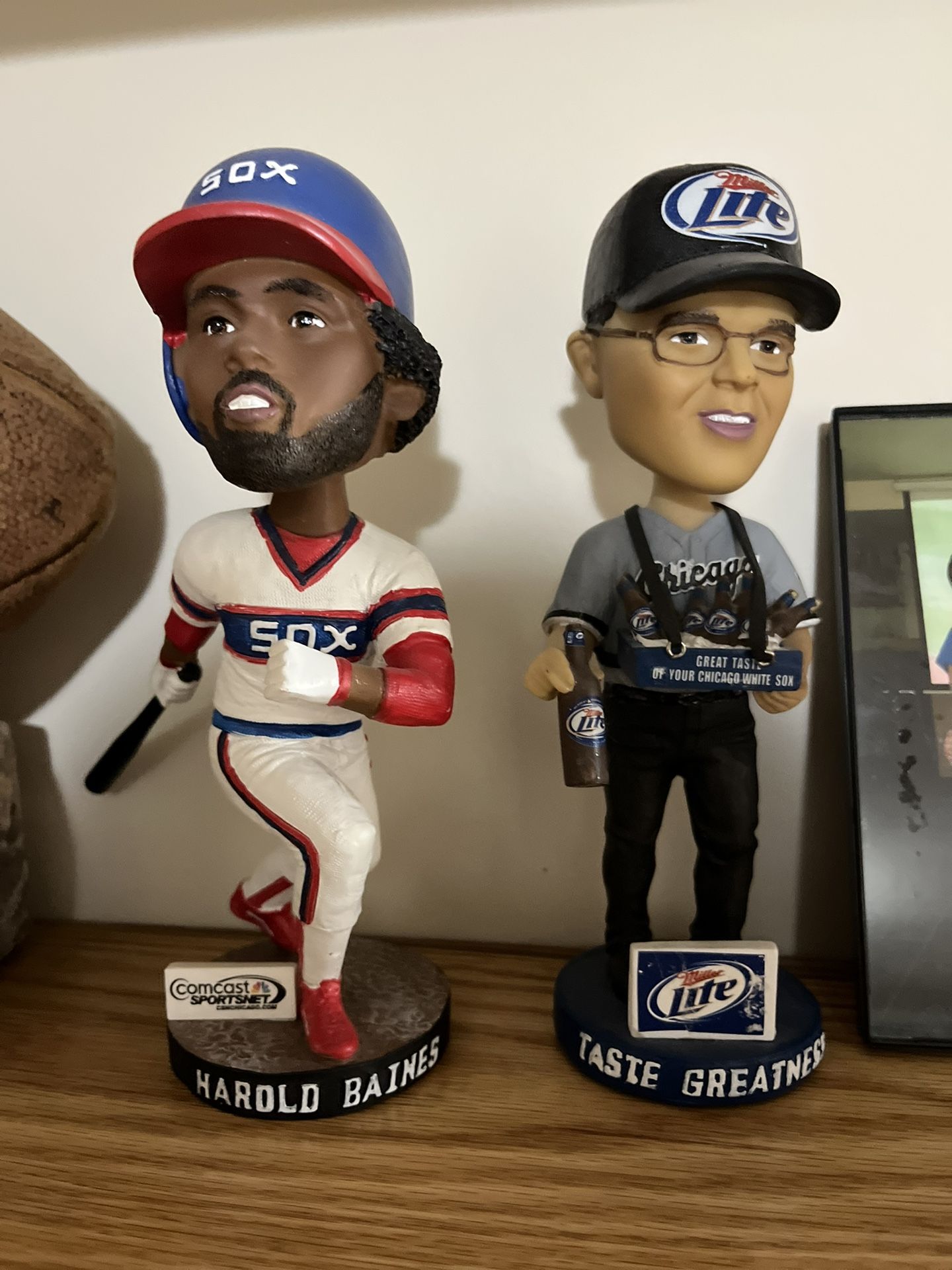 Chicago White Sox Baseball Bobblehead Lite Beer Harold Baines