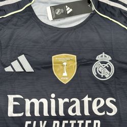REAL MADRID AWAY JERSEY 2025-26. CUP USA 25. MODRIC . SIZE XL. ALL PATCHES 