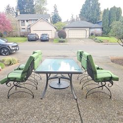 Glass Table And Chairs