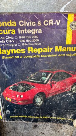 Honda repair manual