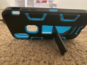 Apple iPhone X hard case with stand like new