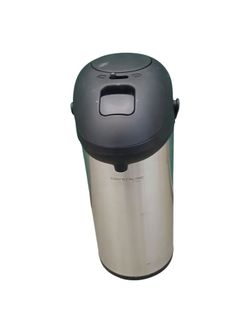 Crystaline Stainless Steel Airpot Pump Thermos
