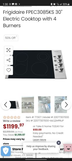 Cooktop New (Open Box)