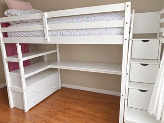 Loft bed twin
