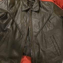 Leather Motorcycle Riding Jacket