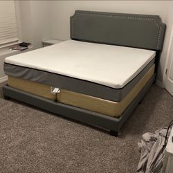 King Size Bed With Frame
