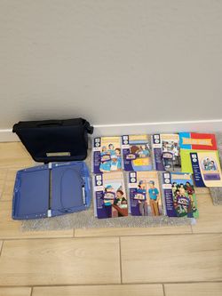 Leap Frog Quantum Leap Pad SED DE SABER SET Learn Spanish English
