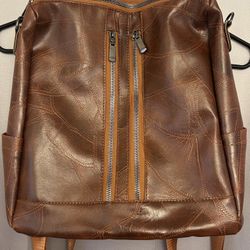 Brown Backpack/Purse