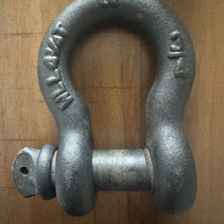 Tow Hooks - 3/4” Black
