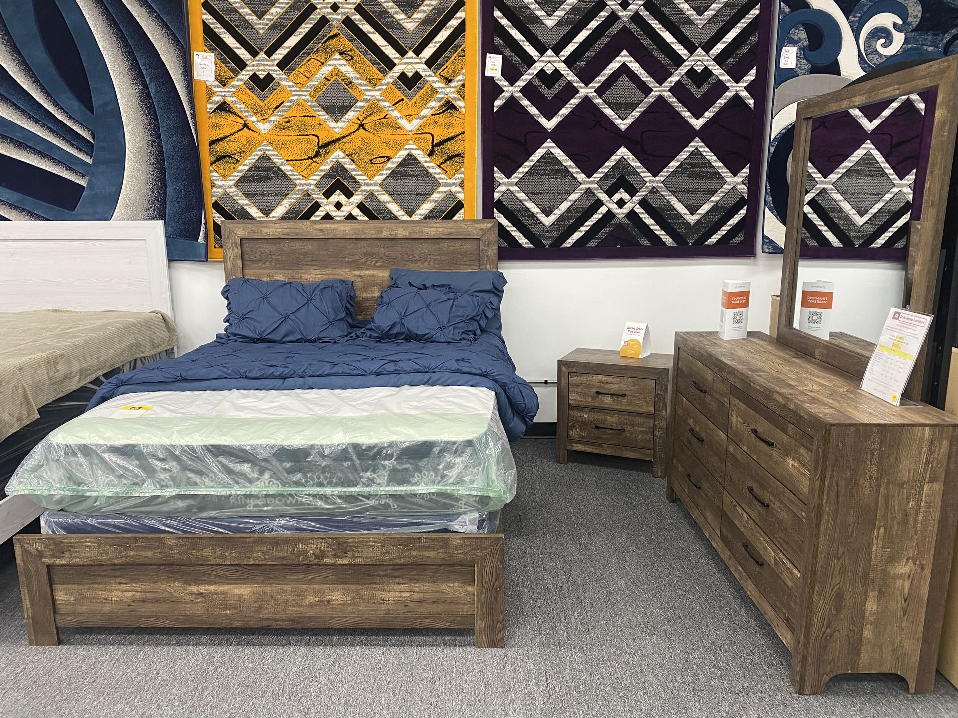 Queen Size Bedframe Set $499