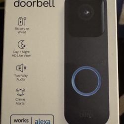 Blink video Doorbell New
