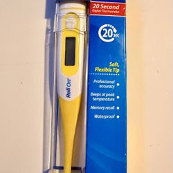 ReliOn 20 Second Digital Thermometer. Soft