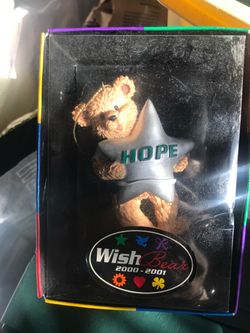 Wish Bear Hope Ornament Figurine