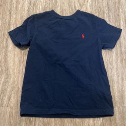 Polo Ralph Lauren Navy Blue Boy Shirt Size 5