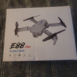 Foldable  E88 Drone,New Paid $60 Asking 30