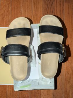 Michael Kors womens sandal size  8.5 Black