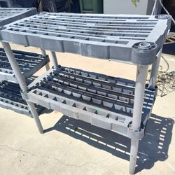 Plastic Garage Shelves 
