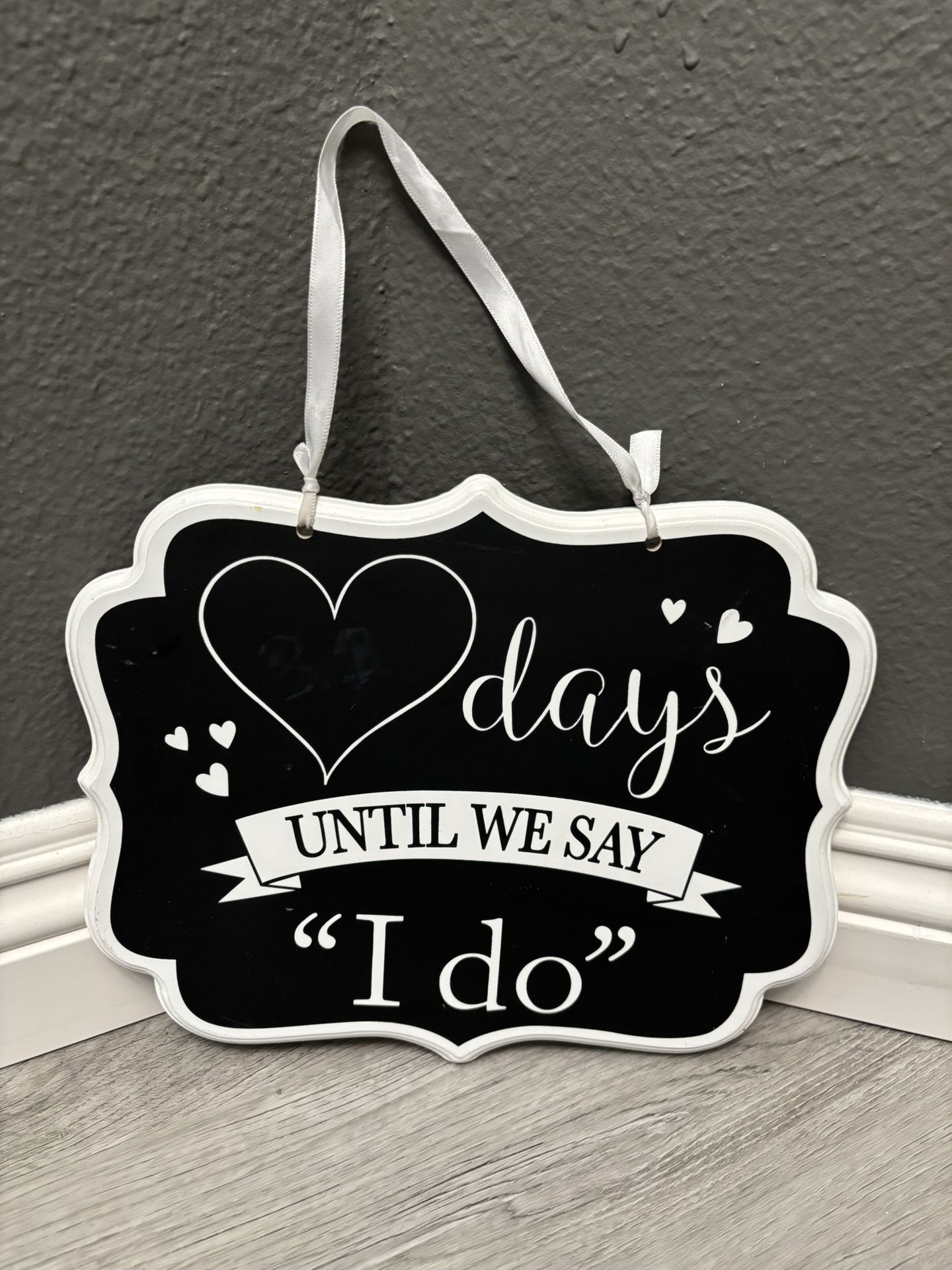 Wedding Chalkboard Decor