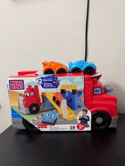 MEGA BLOKS Build & Race Rig Fisher-Price Toy Blocks