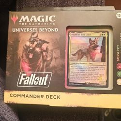 Magic The Gathering Fallout Commander deck 