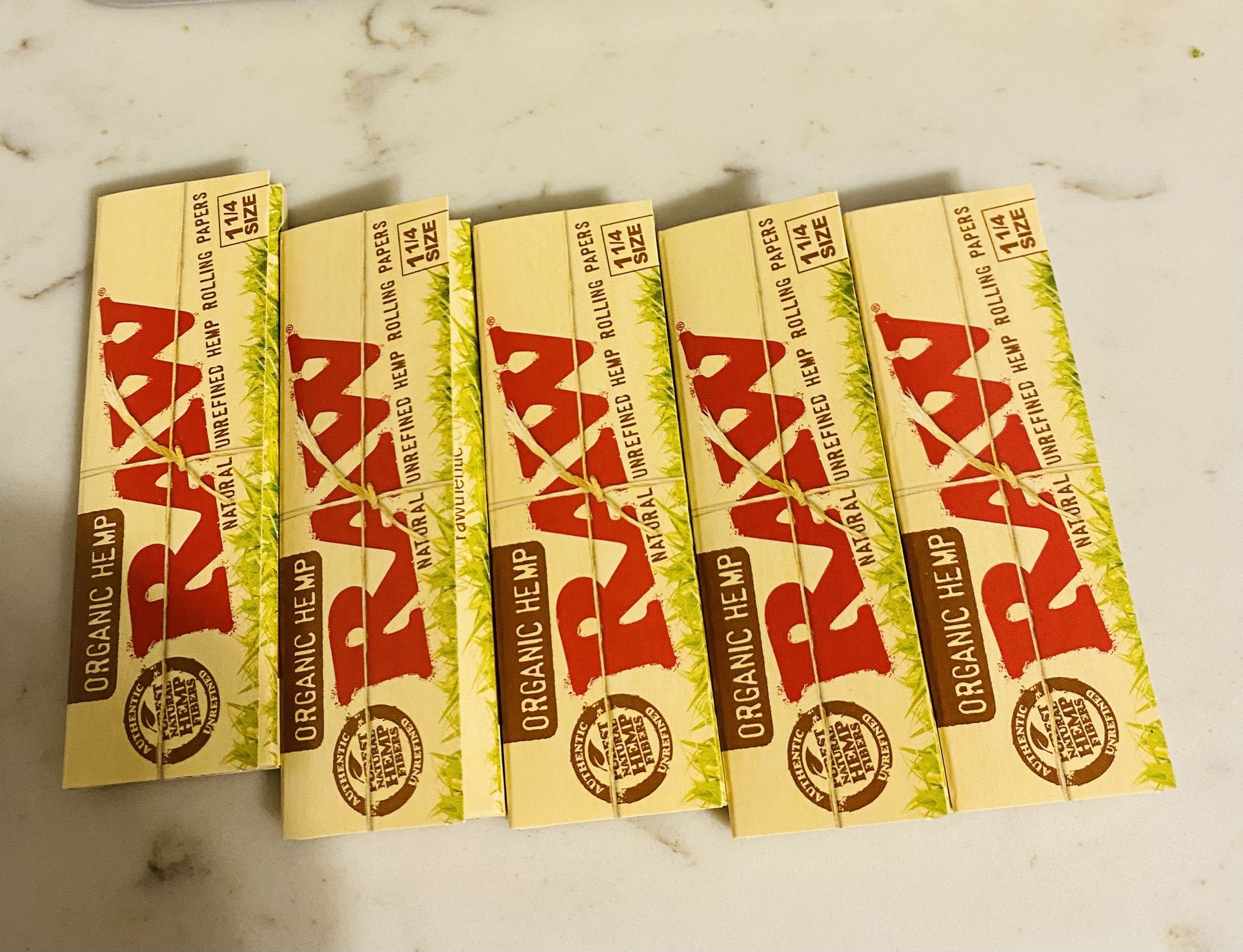 RAWs SIZE 1 1/4 (5pack )