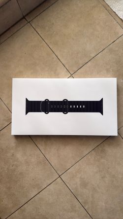 Apple -49mm Black Ocean Band - Black Titanium Finish -BRAND NEW -