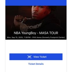Nba Youngboy ticket!