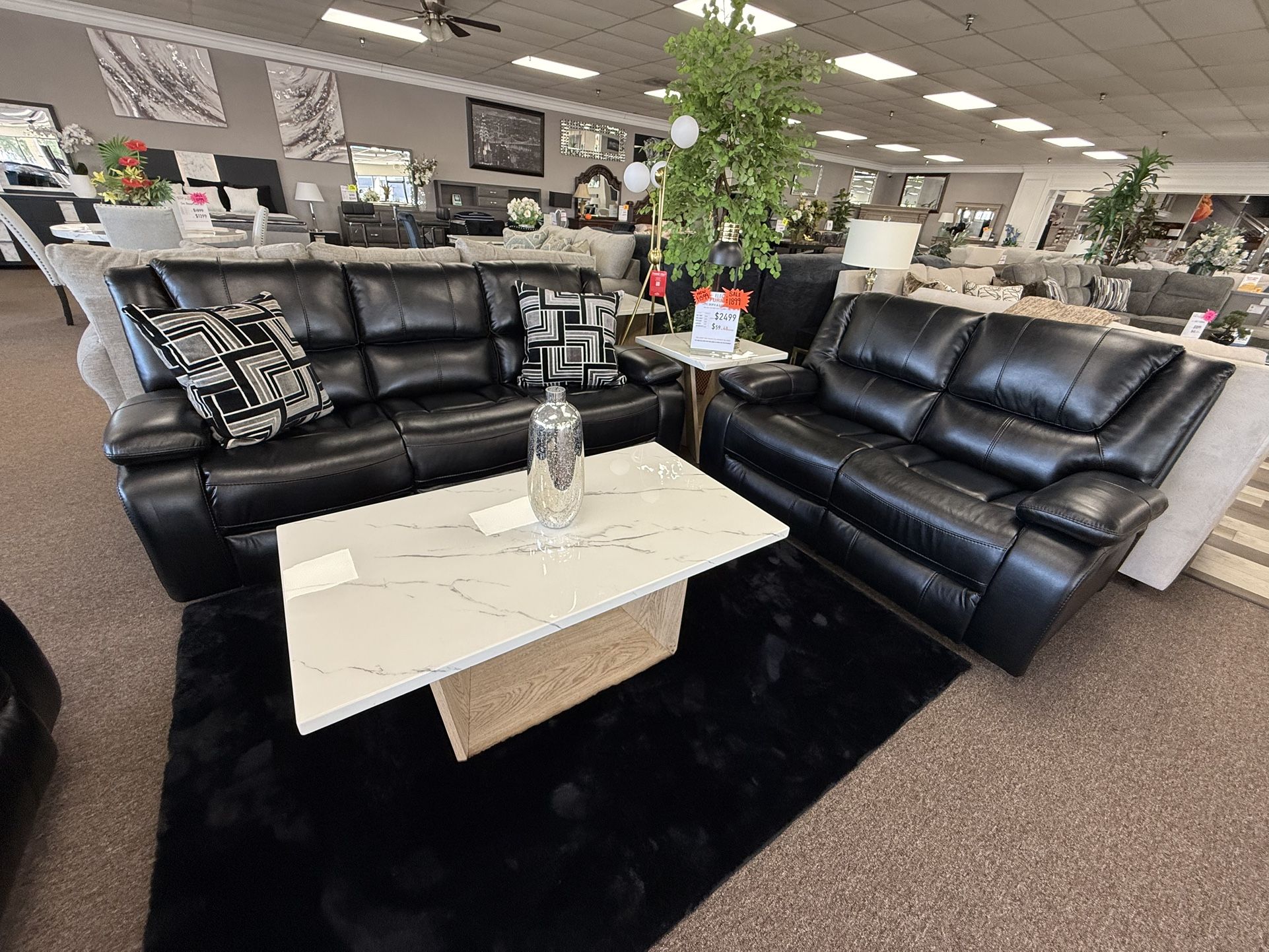 2 Pc Sofa And Loveseat 