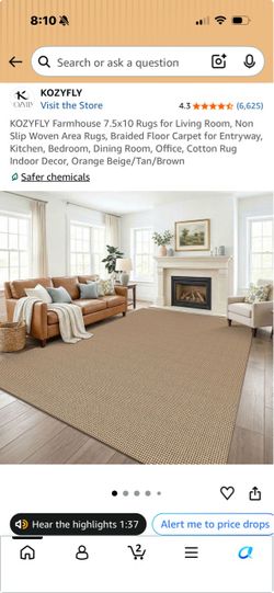 Kozy farmhouse carpet