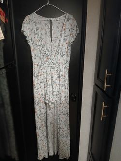 American Eagle Maxi Dress with Wrap Bodice