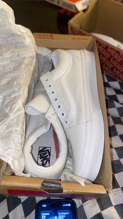 Vans Old Skool All White Sneakers